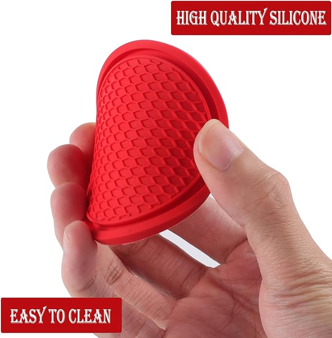 SINGARO Car Cup Coaster, 4PCS Universal Non-Slip Cup Holders Embedded in Ornaments Coaster, Car Interior Accessories, Lava Orange