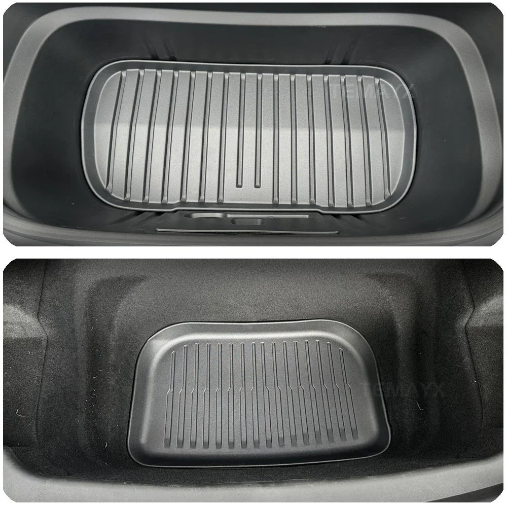 for Tesla Model Y Juniper 2025 2026 Car Floor Mats Cargo Liner Trunk Mats Backrest Kick Pads Protection Car Interior Accessories