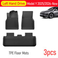 for Tesla Model Y Juniper 2025 2026 Car Floor Mats Cargo Liner Trunk Mats Backrest Kick Pads Protection Car Interior Accessories