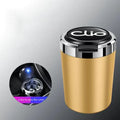 Car ashtray with lid Led lamp garbage box for Renault Clio 2 3 4 5 MK2 MK3 MK4 BR CR BH KH BF interior accessories