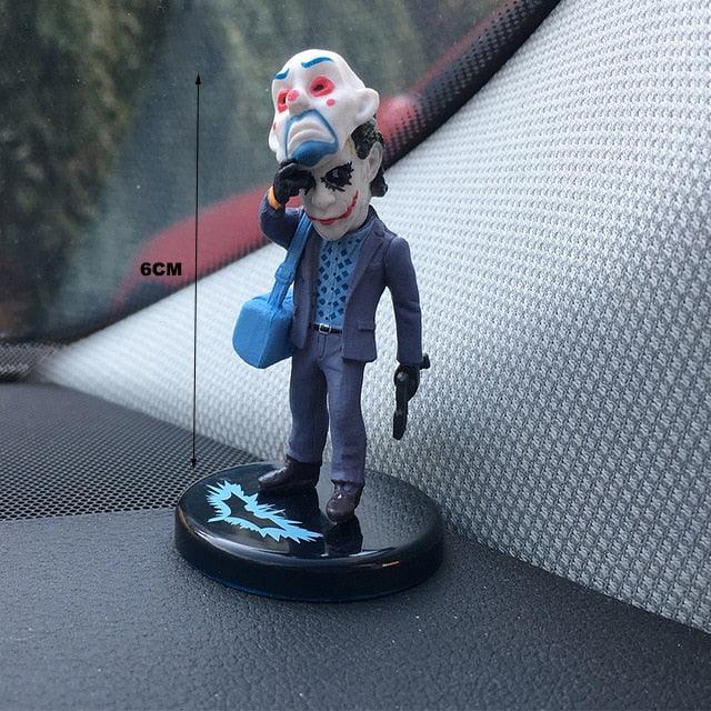 Car Interior Decoration Personality Pendant The Joker Model Decoration Mirror Pendant Decoration Car Goods Interior Joker Model Accessories Personality Rearview Mirror Car Interior Pendant Joker Model Decoration Car Goods Interior Accessories